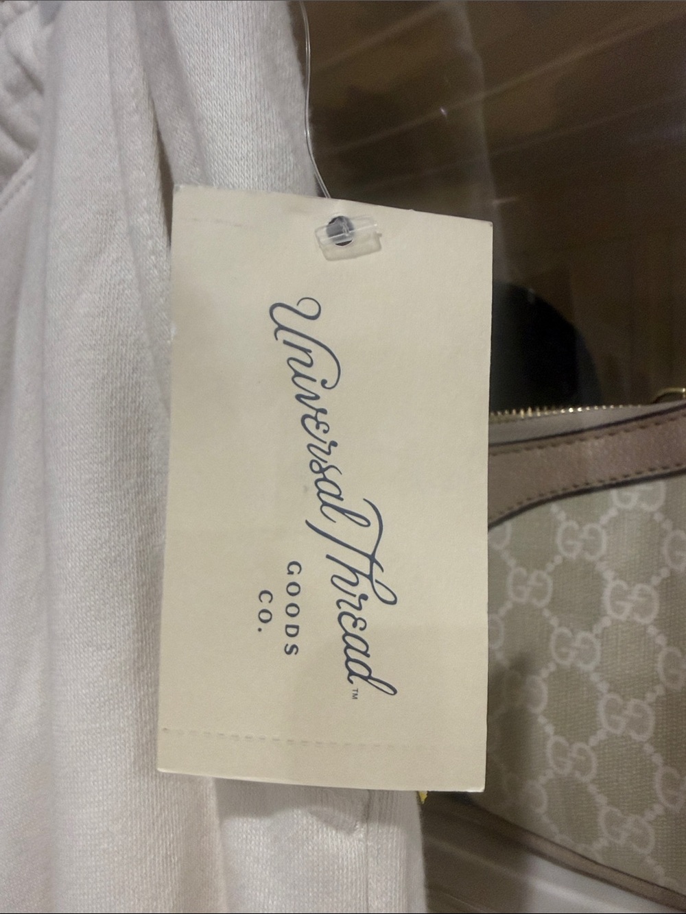 Universal Thread Cream Drawstring Sweatpants - Picture 2 of 6